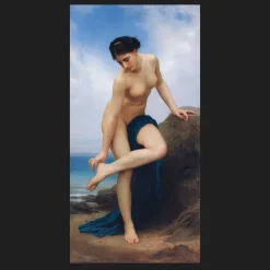After the Bath by William Adolphe Bouguereau 1875