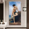 After the Bath by William Adolphe Bouguereau Printed on Canvas