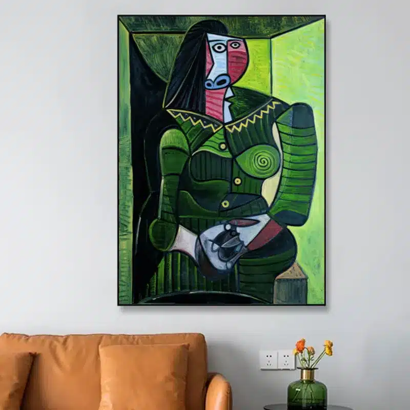 Bust of a Woman by Pablo Picasso Printed on Canvas
