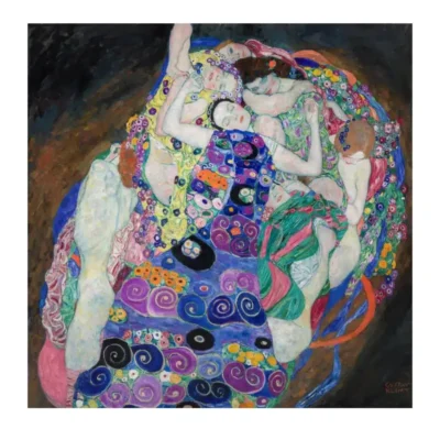 Classical Art The Virgin by Gustav Klimt Printed on Canvas - Image 2
