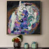 Classical Art The Virgin by Gustav Klimt Printed on Canvas