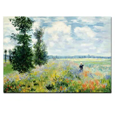 Claude Monet 1875 Poppy Fields Argenteuil