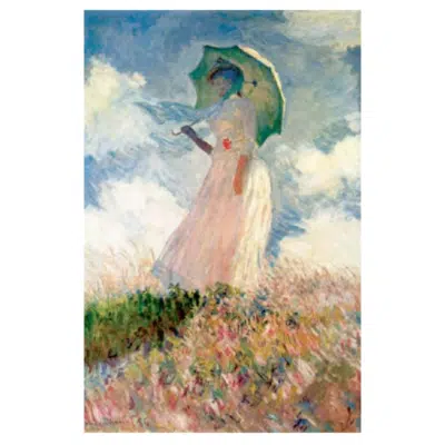 Claude Monet 1886 Woman With a Parasol