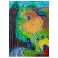 Painting by David Hockney