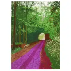 Painting by David Hockney