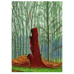 Painting by David Hockney