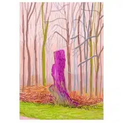 Painting by David Hockney