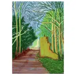 Painting by David Hockney