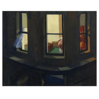 Edward Hopper 1928 Night Windows