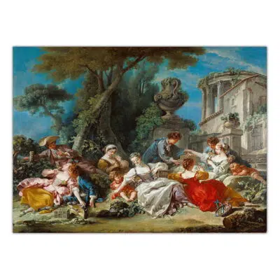 Francois Boucher 1748 The Bird Catchers
