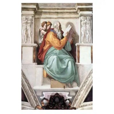 From the Ceiling Of The Sistine Chapel by Michelangelo 6