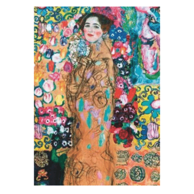 Gustav Klimt 1918 Portrait of Maria Munk unfinished