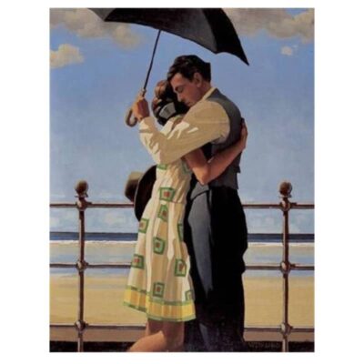 Paintings by Jack Vettriano Artwork Printed on Canvas - Image 14
