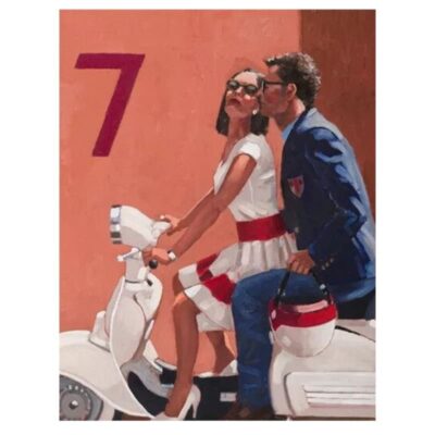 Paintings by Jack Vettriano Artwork Printed on Canvas - Image 16