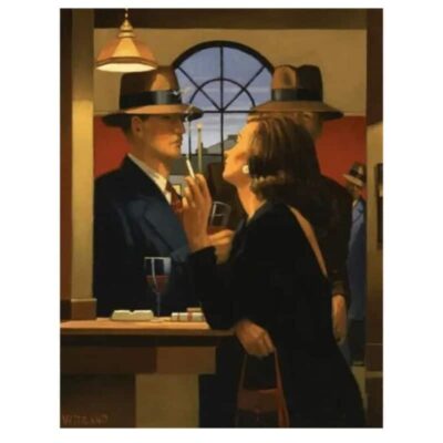Paintings by Jack Vettriano Artwork Printed on Canvas - Image 8