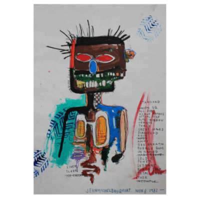 Jean Michel Basquiat 1982 Nov.8
