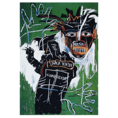 Jean Michel Basquiat 1982 Self Portrait as a Heel Part Two