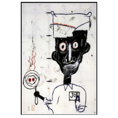 Jean Michel Basquiat 1983 Eyes and Eggs