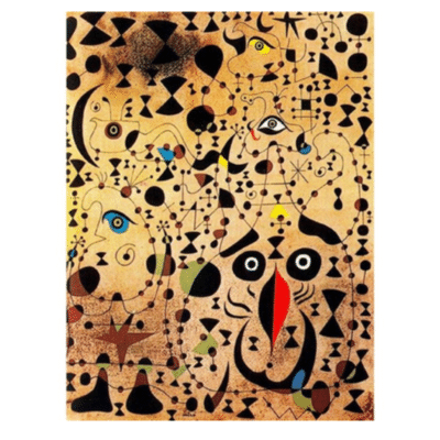 Joan Miro 1941 The Beautiful Bird Revealing the Unknown to a Pair of Lovers