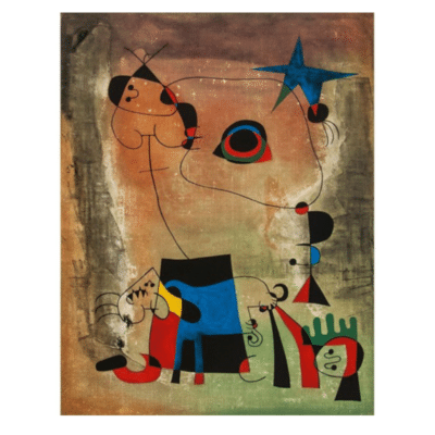 Joan Miro 1959 The Blue Dog