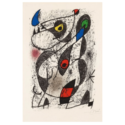 Joan Miro 1972 A lencre II Indelible