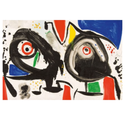 Joan Miro 1974 Lissue derobee