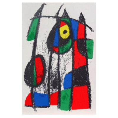 Joan Miro 1975 Lithographs