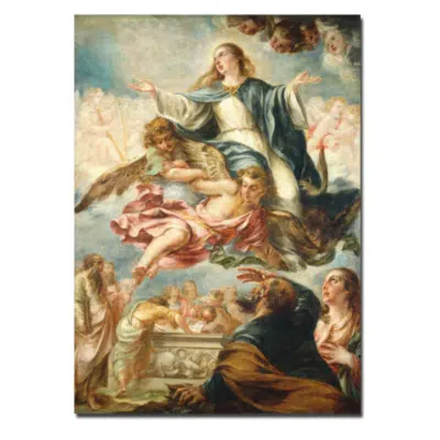 Juan de Valdes Leal 1659 The Assumption of the Virgin