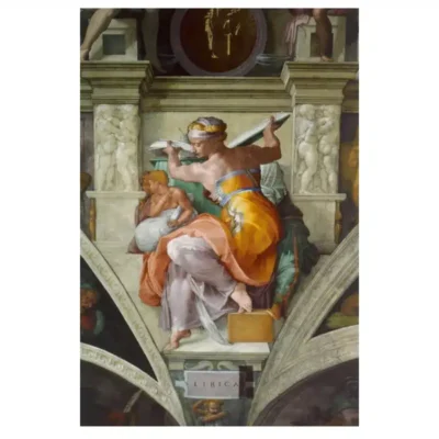 Paintings by Michelangelo Printed on Canvas - Image 2