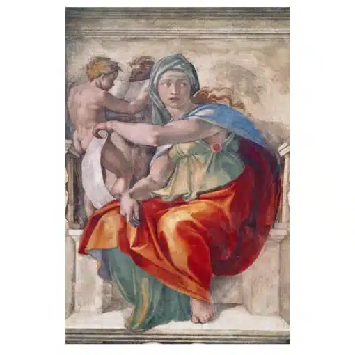 Paintings by Michelangelo Printed on Canvas - Image 13
