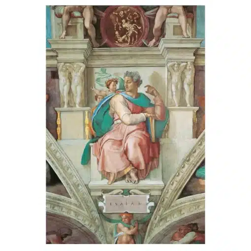 Paintings by Michelangelo Printed on Canvas - Image 14
