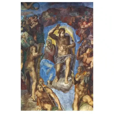 Paintings by Michelangelo Printed on Canvas - Image 15