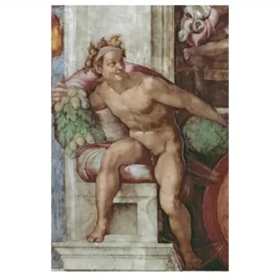Paintings by Michelangelo Printed on Canvas - Image 16