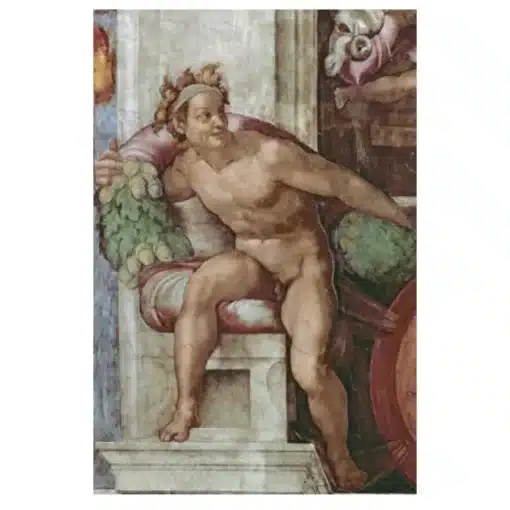 Paintings by Michelangelo Printed on Canvas - Image 16