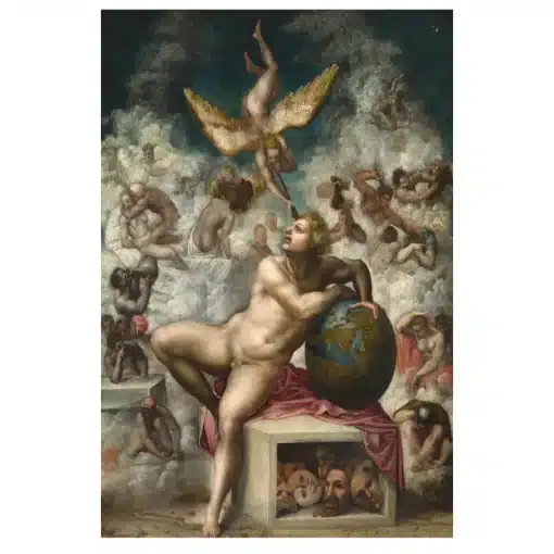 Paintings by Michelangelo Printed on Canvas - Image 3