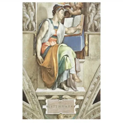 Paintings by Michelangelo Printed on Canvas - Image 5