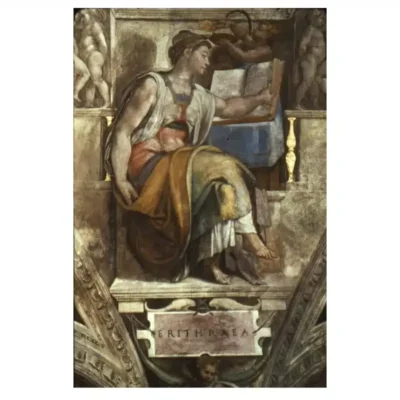 Paintings by Michelangelo Printed on Canvas - Image 9