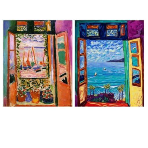 Open Window by Henri Matisse Printed on Canvas