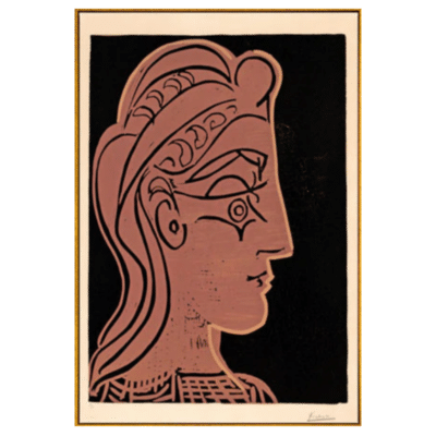 Pablo Picasso 1905 Head of Woman in Profile