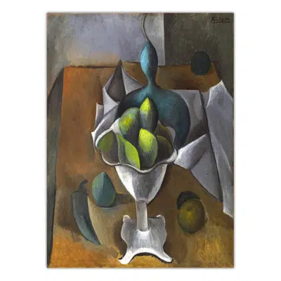 Pablo Picasso 1909 Fruit Dish
