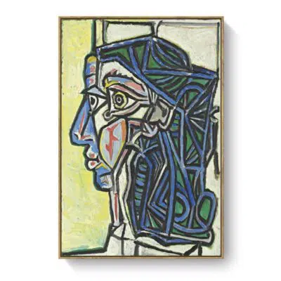 Pablo Picasso 1909 Head of a Woman