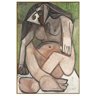 Pablo Picasso 1910 Female Nude