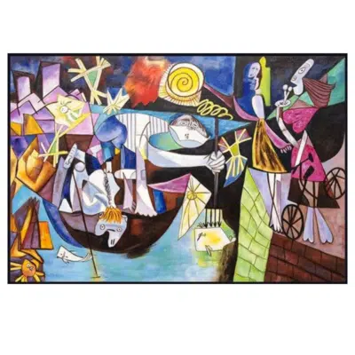 Pablo Picasso 1939 Night Fishing at Antibes
