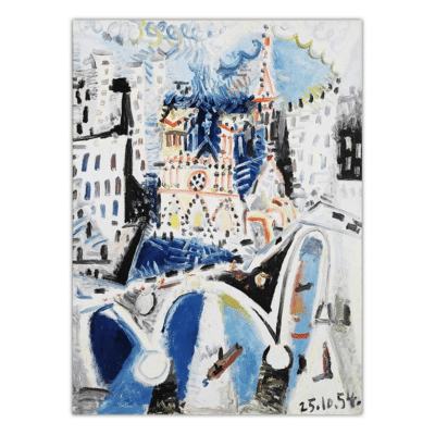 Pablo Picasso 1954 Notre Dame de Paris
