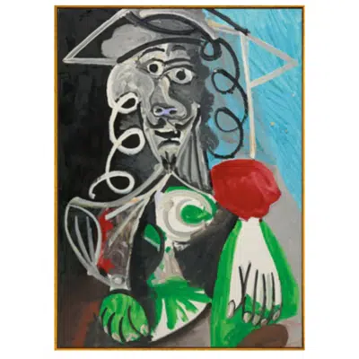 Pablo Picasso 1969 Bust of Man 2