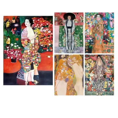 Paintings by Gustav Klimt Printed on Canvas