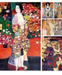 Paintings by Gustav Klimt Printed on Canvas
