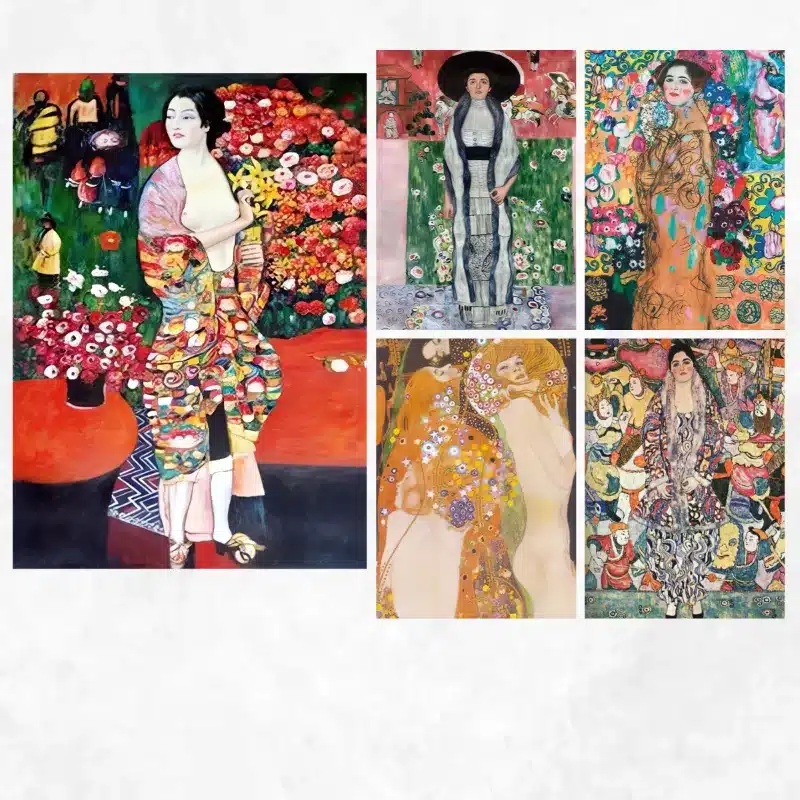 Paintings by Gustav Klimt Printed on Canvas