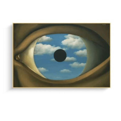 Rene Magritte 1928 The False Mirror