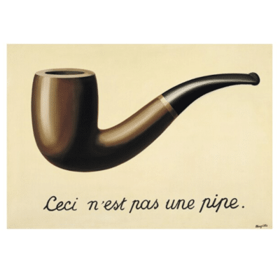 Rene Magritte 1929 This Is Not A Pipe